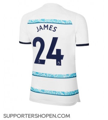 Chelsea Reece James #24 Borta Matchtröja Dam 2022-23 Kortärmad